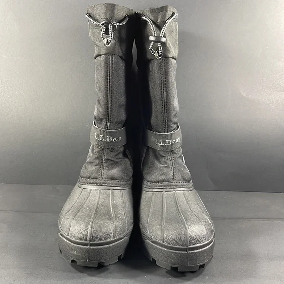 L.L. Bean Northwoods Winter Black Kid’s Boots size - Picture 2 of 8